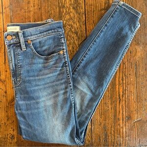 Madewell Women's Blue Skinny Jeans